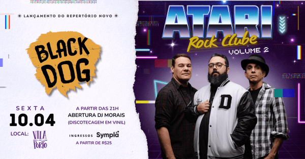 Imagem do evento Atari Rock Clube Vol. 2