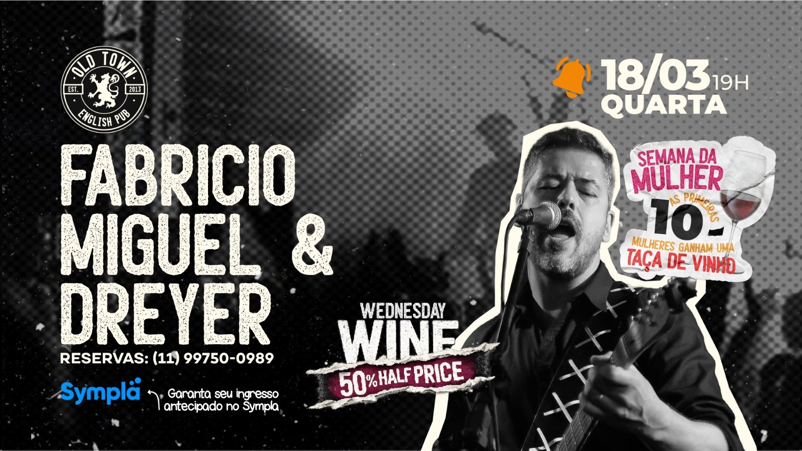 Fabricio Miguel & Dreyer no Old Town - Santo André, SP