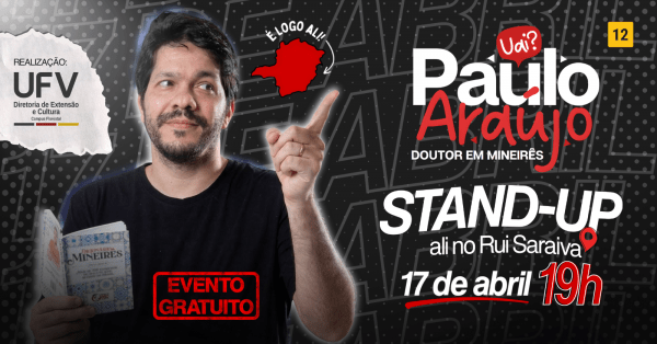 Imagem do evento STAND-UP com Paulo Araújo
