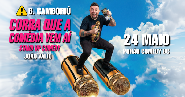 Imagem do evento João Válio - Corra que a Comédia Vem aí no Porão Comedy BC