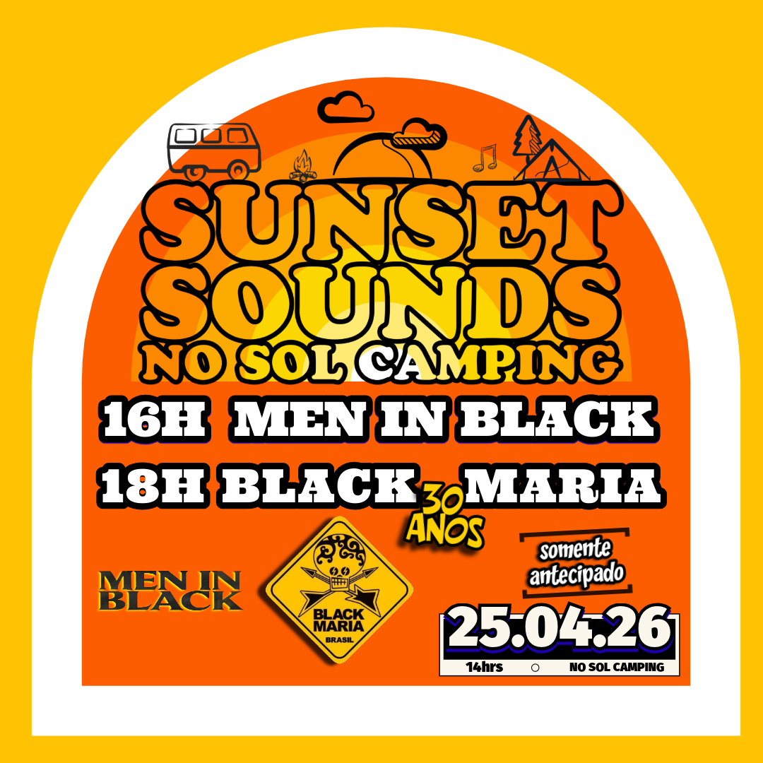 Sunset Sounds com Black Maria e Men in Black - Campo Largo, PR