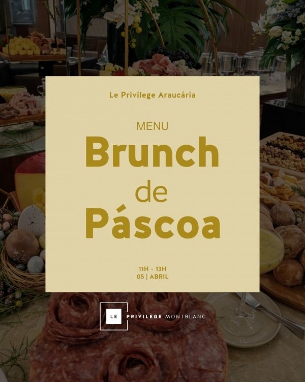 Imagem do evento Brunch Especial de Páscoa Hotel Mont Blanc
