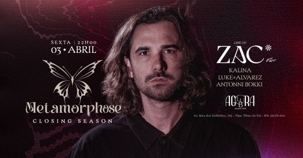 Imagem do evento 03/04 ZAC - AGORA CLUB
