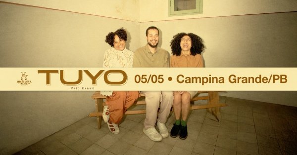 Imagem do evento Tuyo em Campina Grande / PB