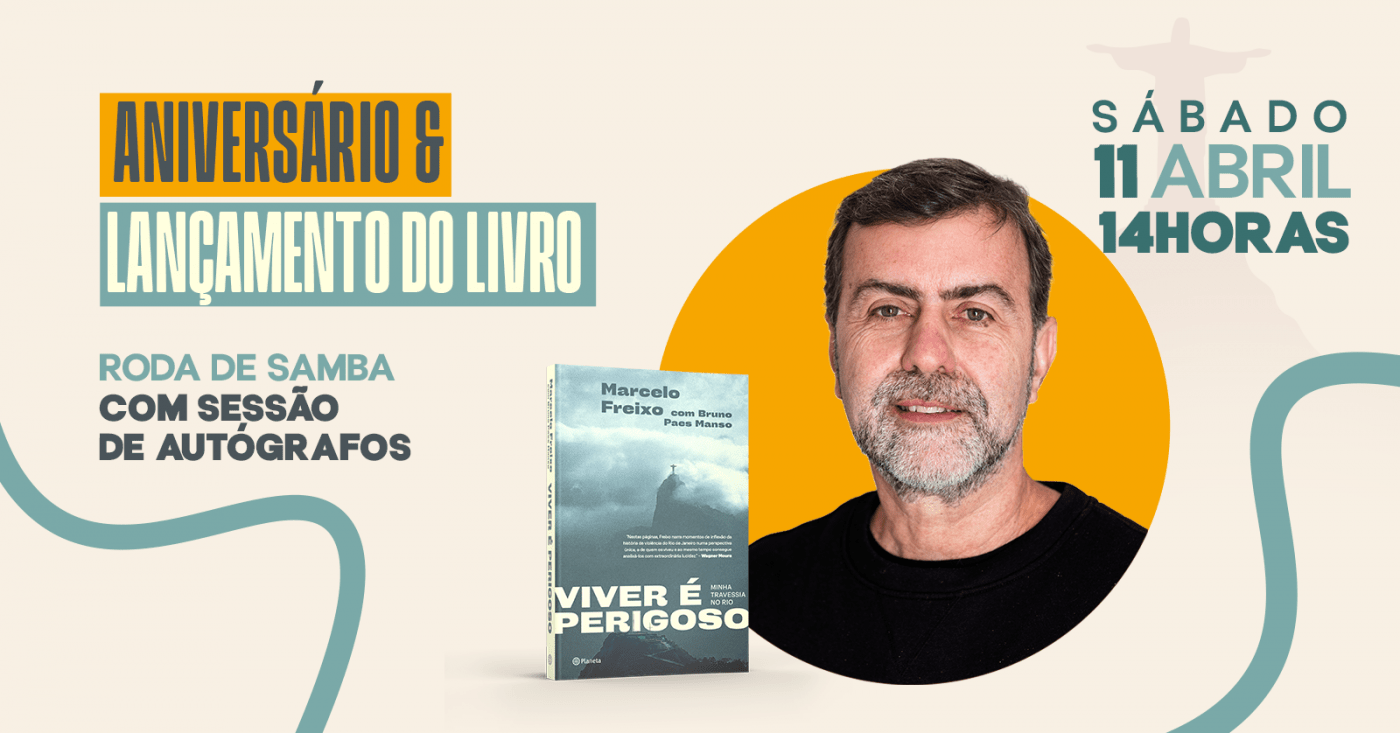 Freixo: Aniversário e Lançamento do Livro "Viver é Perigoso"