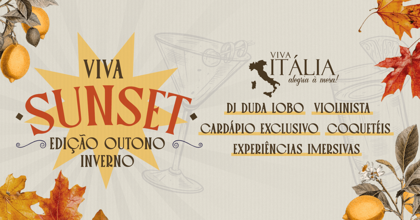 Viva Sunset - Edição Outono Inverno.