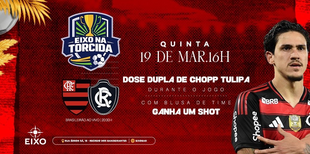 EIXO NA TORCIDA - TRANSMISSÃO AO VIVO