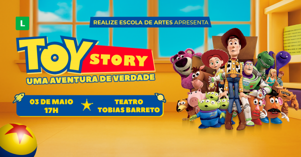 Imagem do evento Toy Story - Uma Aventura de verdade