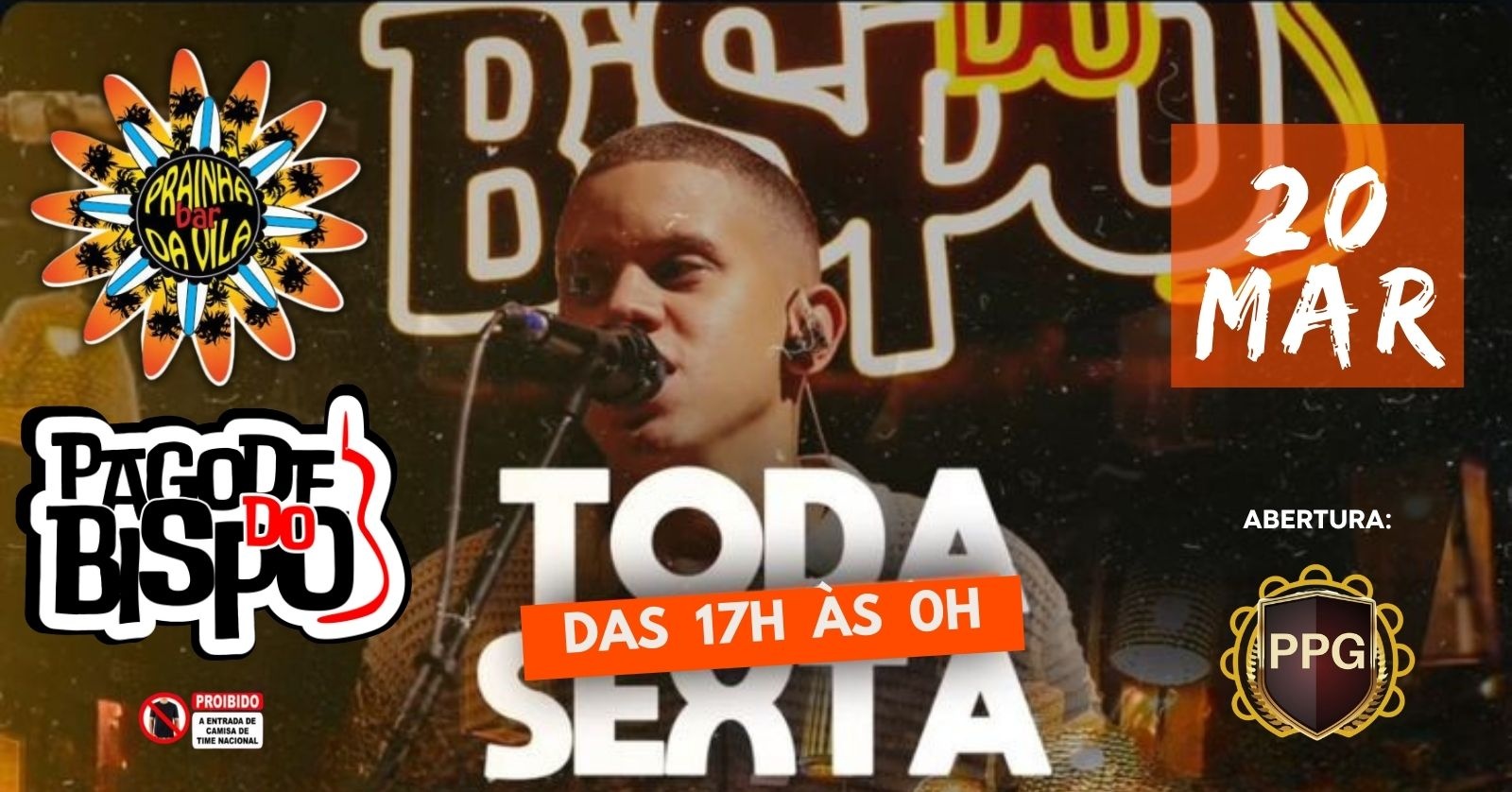 Pagode do Thiago Bispo no Prainha da Vila! (20/03) - São Paulo, SP