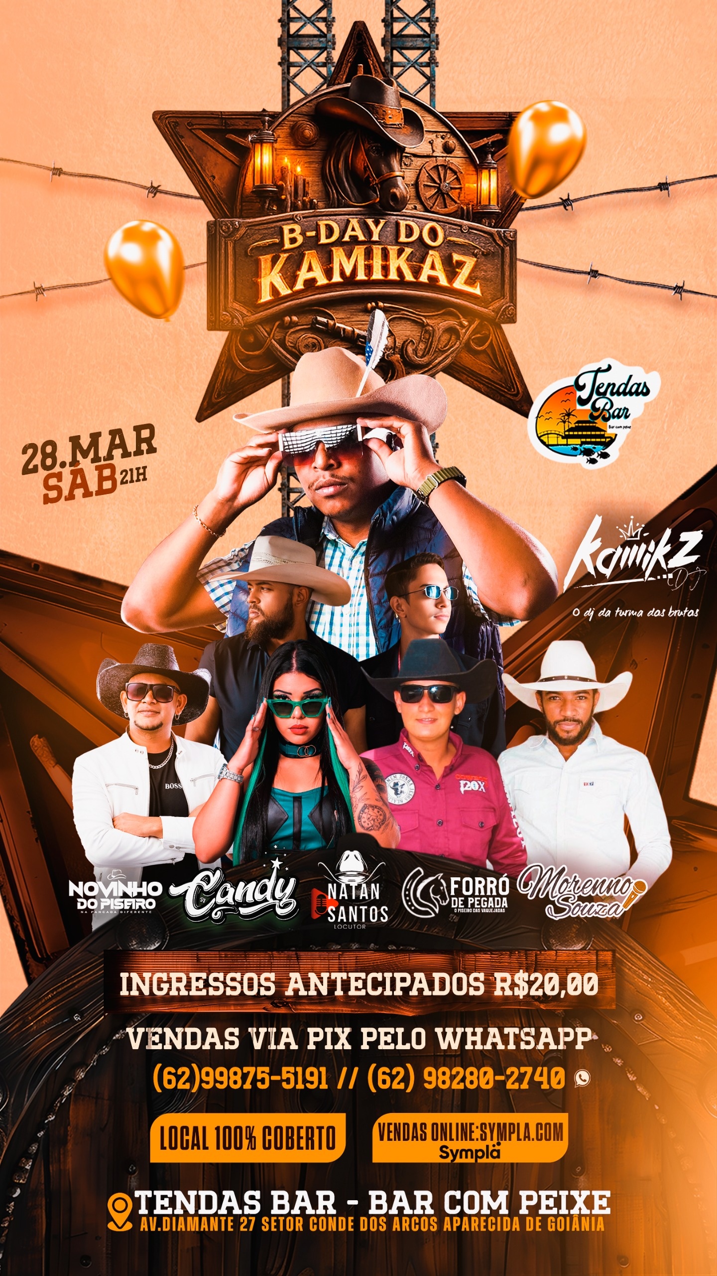 Bday Kamikaz - Aparecida de Goiânia, GO