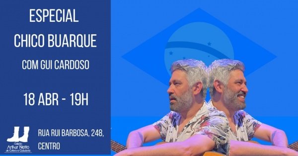 Imagem do evento Especial Chico Buarque com Gui Cardoso