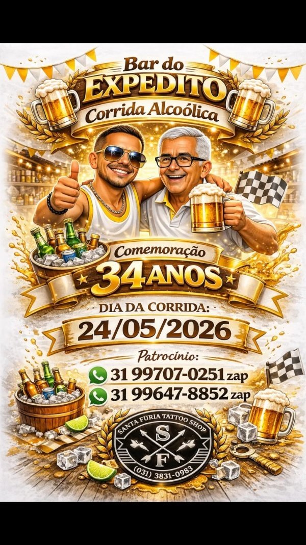 Corrida do álcool em Itabira