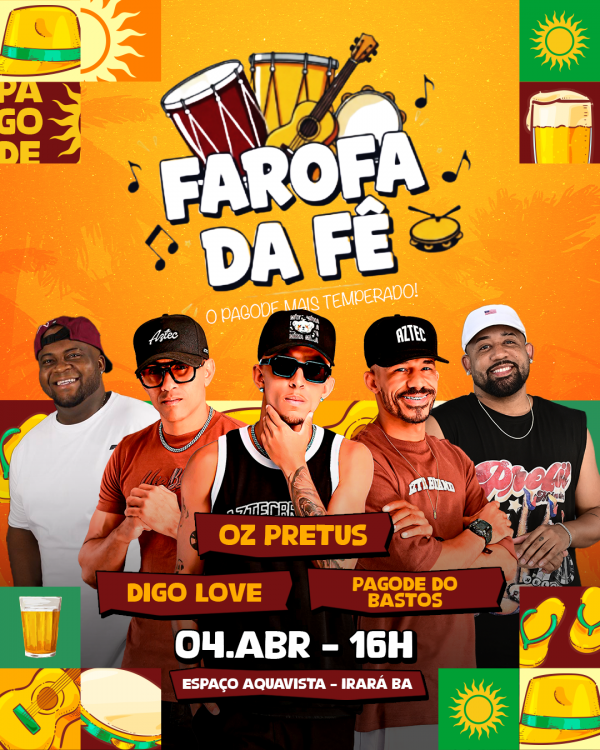 Imagem do evento FAROFA DA FÊ!