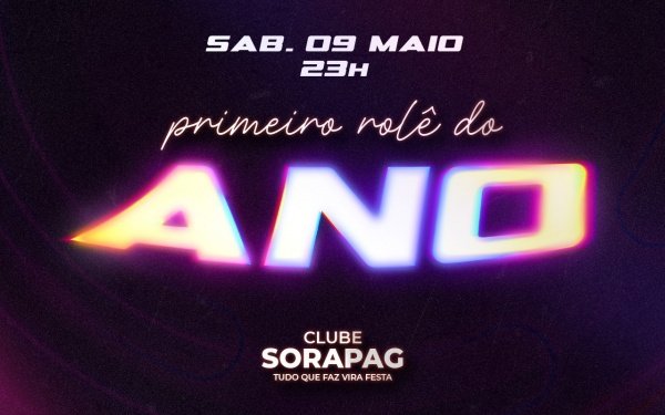 Imagem do evento PRIMEIRO ROLE DO ANO