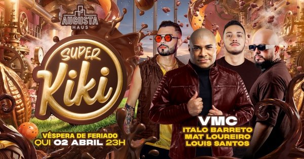 Imagem do evento SUPER KIKI: VMC| 02ABR