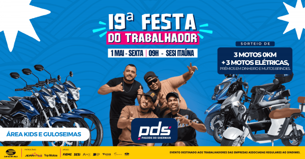 Imagem do evento 19ª Festa do Trabalhador - SINDIMEI