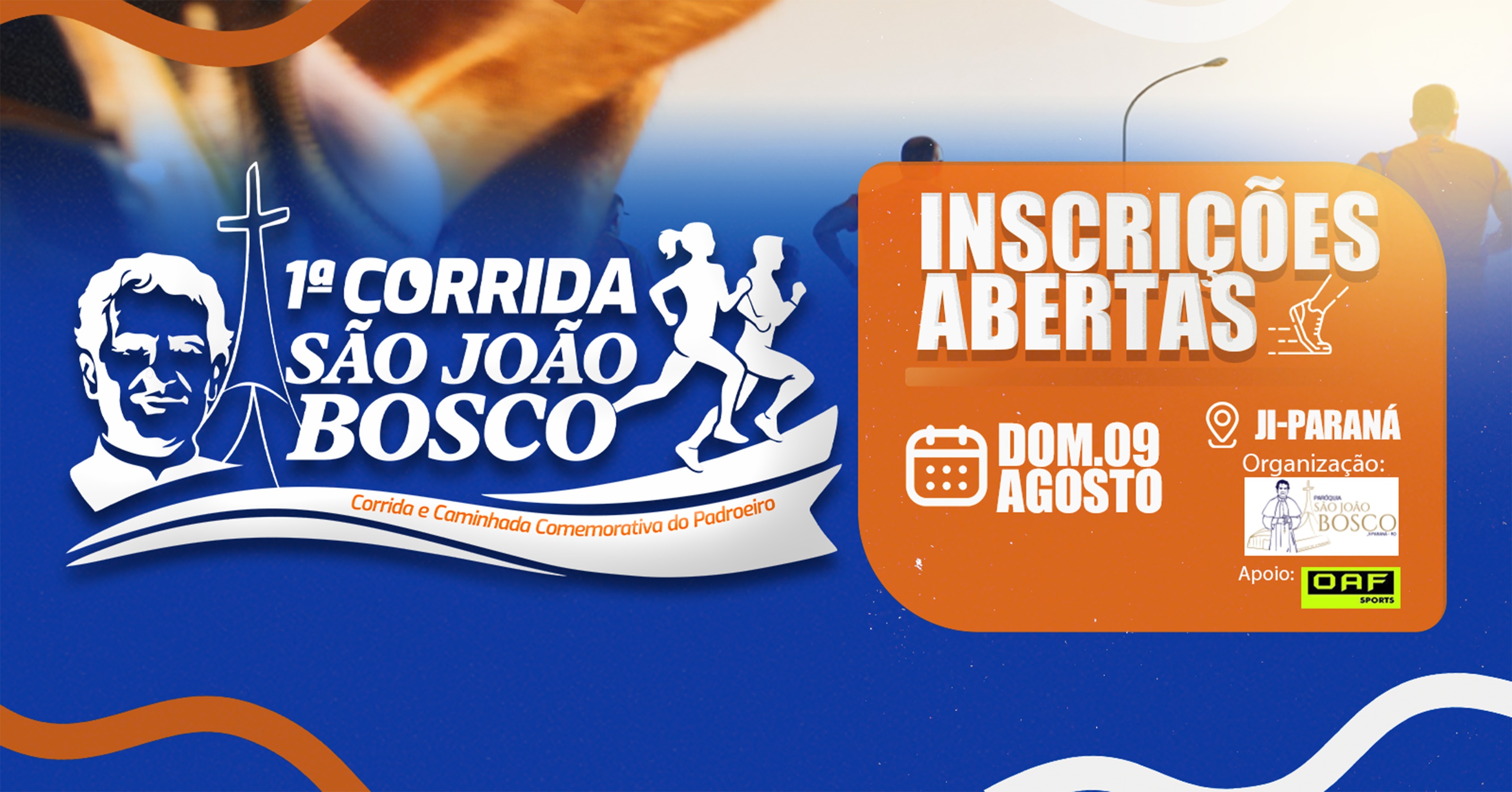 1ª CORRIDA E CAMINHADA SÃO JOÃO BOSCO