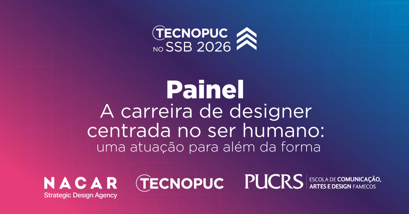 Painel A carreira de designer centrada no ser humano - uma atuação para ...