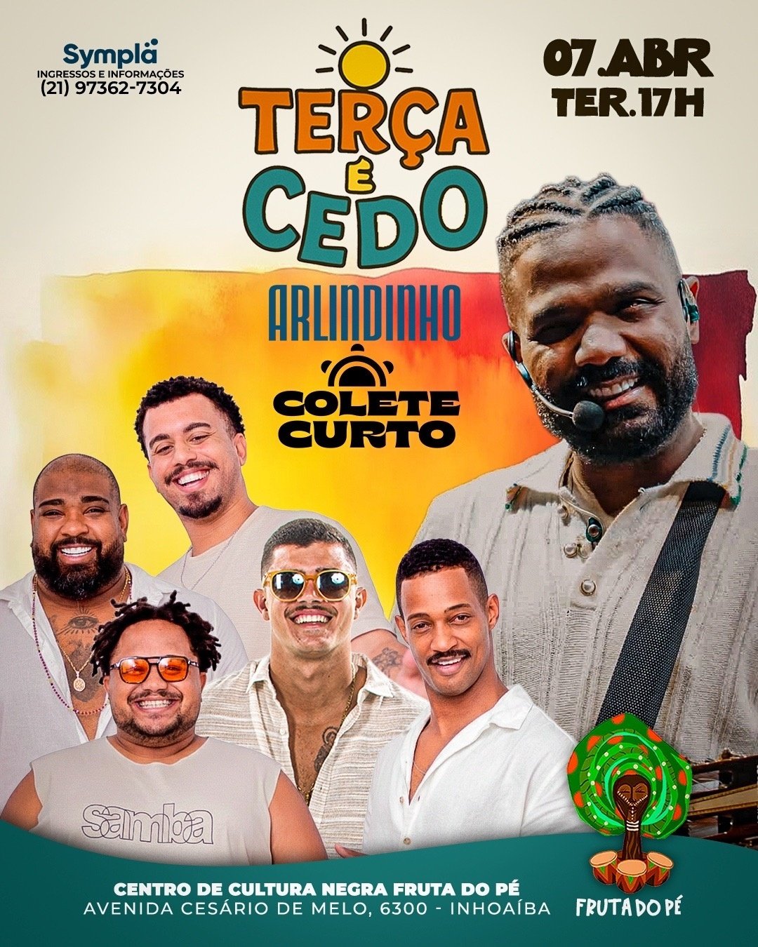 Arlindinho e Colete Curto - Terça é Cedo