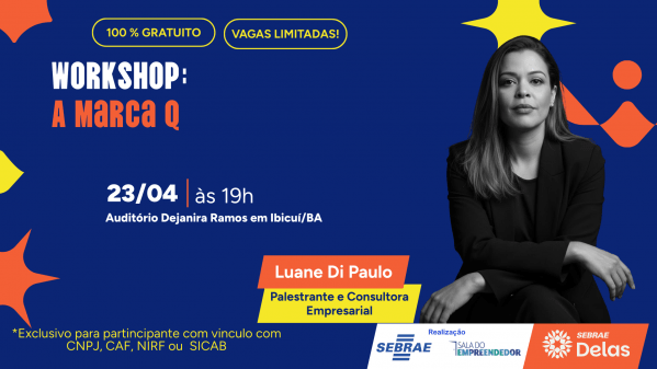 Imagem do evento Workshop: Marca com Essência: Posicionamento Estratégico - Ibicuí