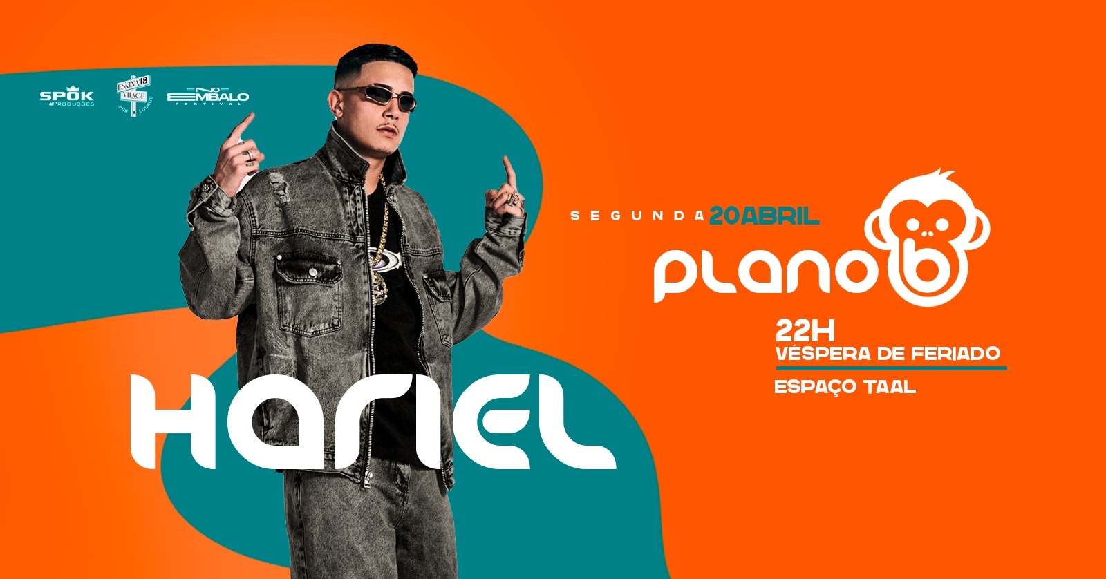 Espaço TAAL apresenta - Mc HARIEL (Véspera de Feriado) - Barueri, SP