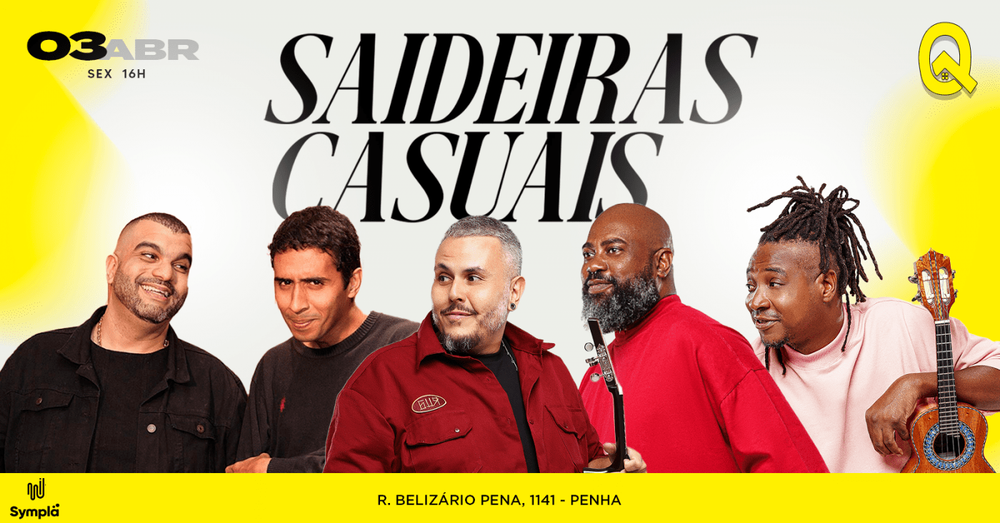 SAIDEIRAS CASUAIS na BATUQ!!