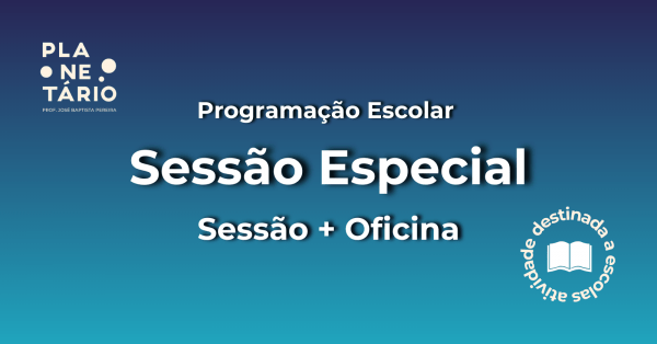 Imagem do evento Sessão e Oficina - 21/05 às 14h