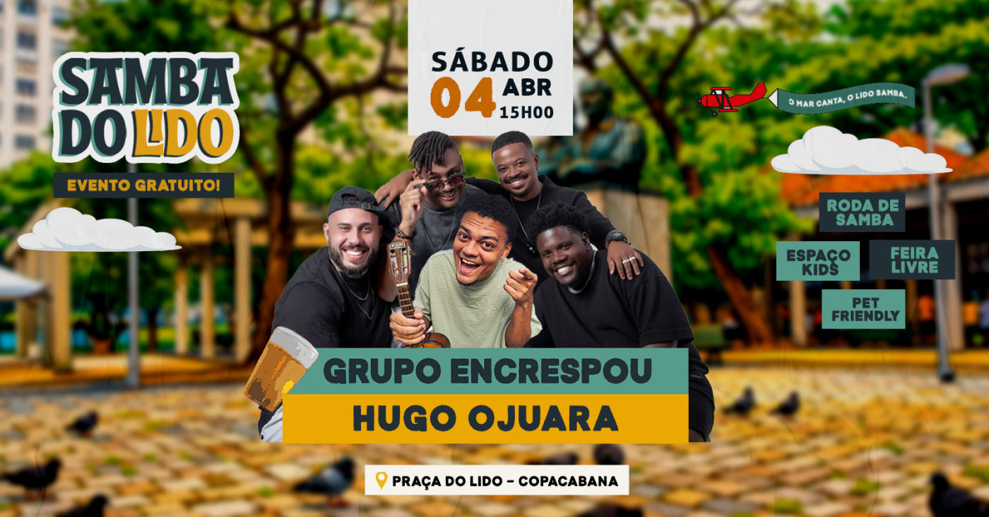 Samba do Lido  - Grupo Encrespou participação:  Hugo Ojuara