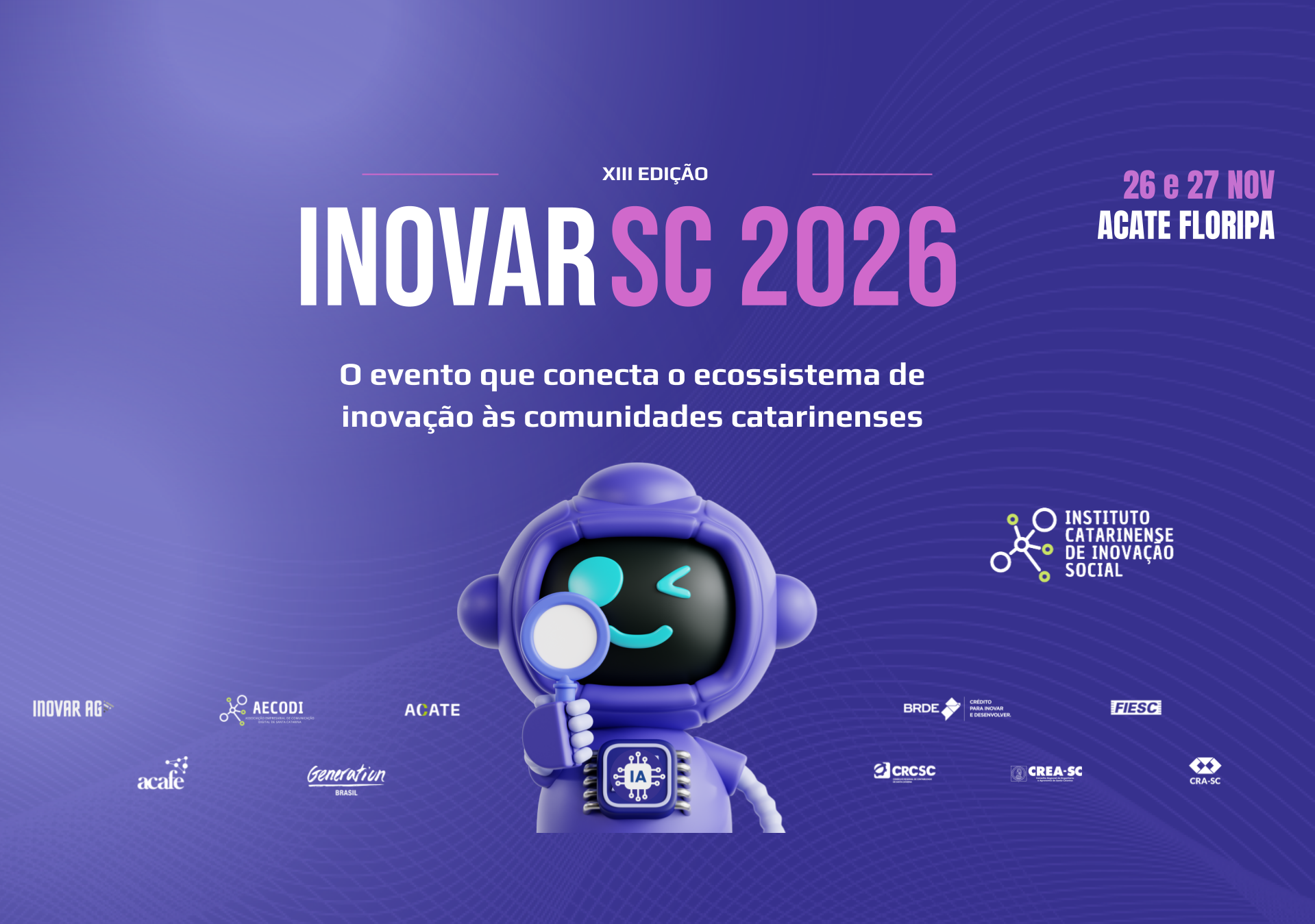 INOVAR SC 2026 . 13a Edição