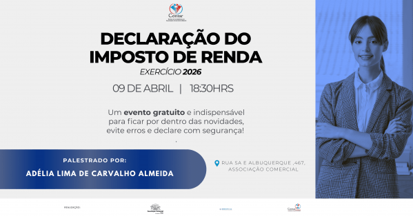 Imagem do evento Declaração de Imposto de Renda - Exercício 2026