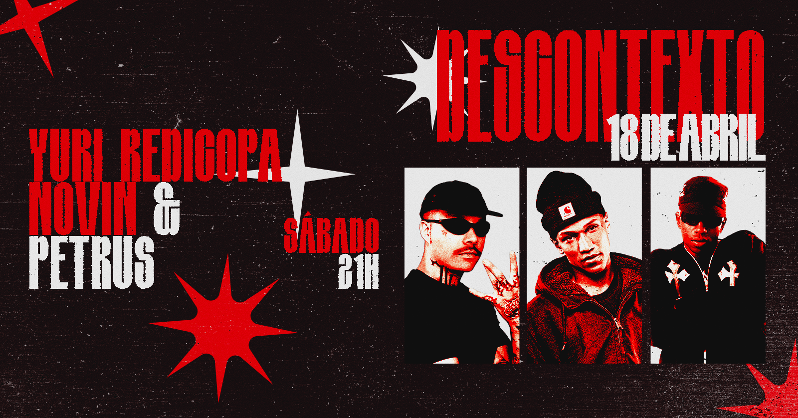 DESCONTEXTO | YURI REDICOPA + NOVIN & PETRUS - Brasília, DF