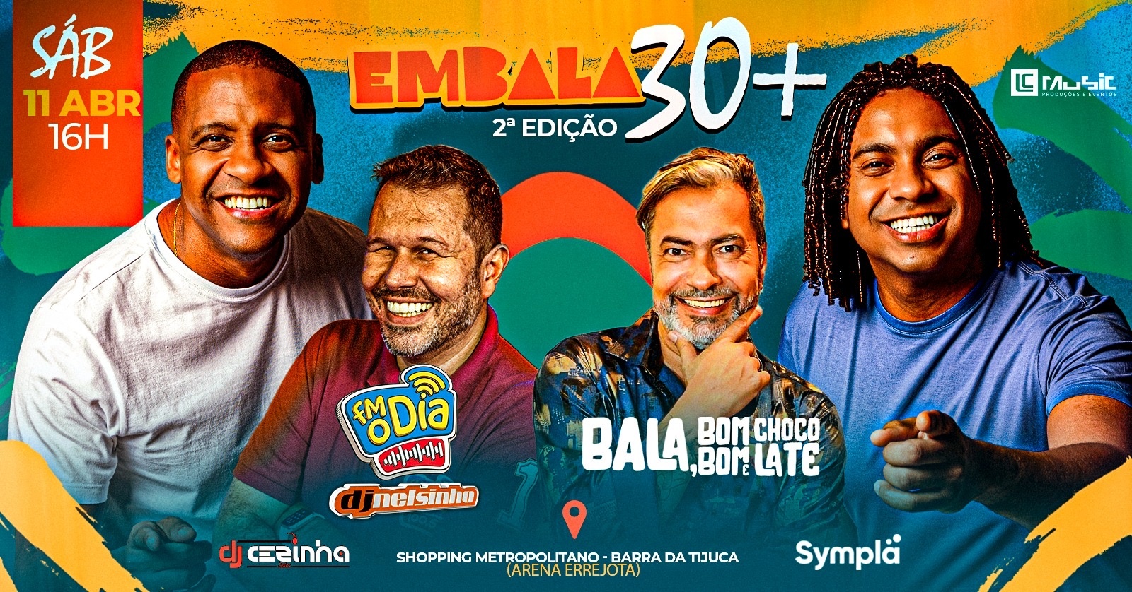 EMBALA 30+  segunda edição - Rio de Janeiro, RJ