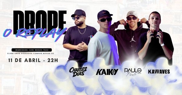 Imagem do evento Drope - O Replay - Moon