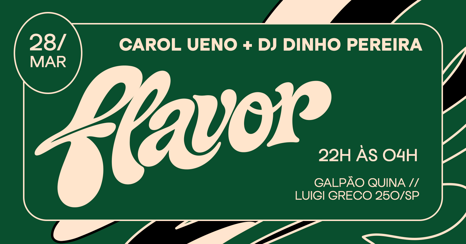 Festa Flavor | 28/03 no Galpão Quina - São Paulo, SP