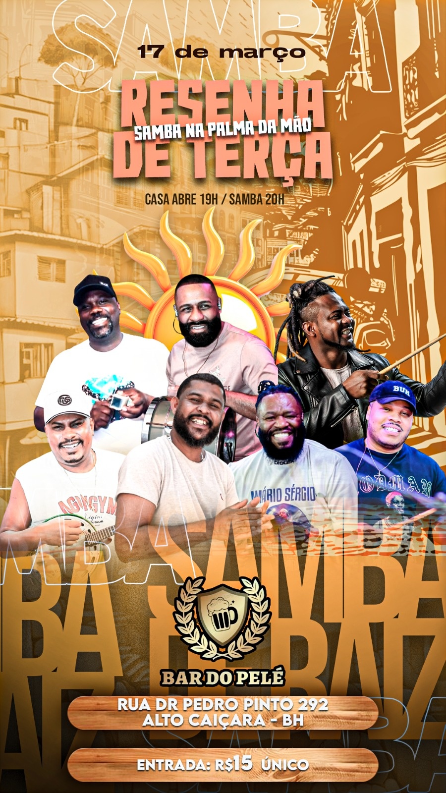 Resenha de terça - Belo Horizonte, MG