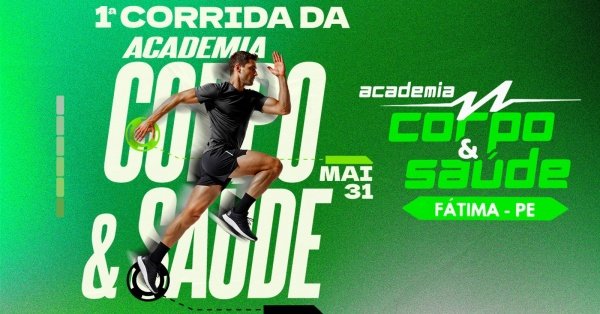 Imagem do evento 1ª Corrida da ACADEMIA COPOR & SAÚDE Fátima