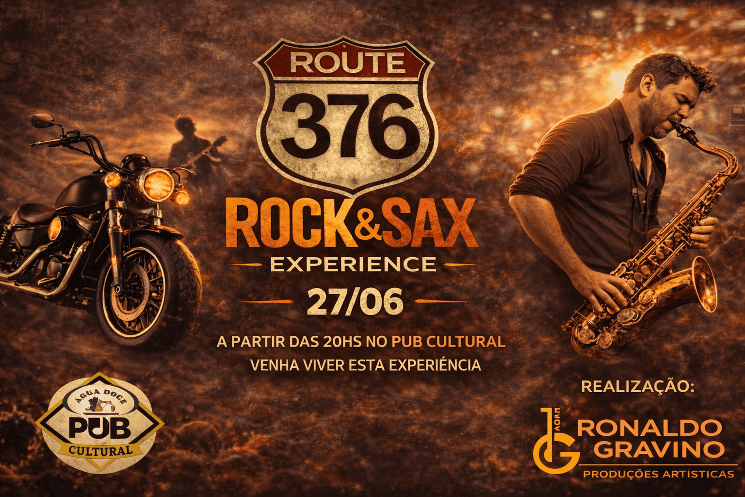 ROCK & SAX EXPERIENCE - Maringá, PR