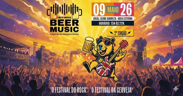 Imagem do evento IBITINGA BEER MUSIC - O FESTIVAL DO ROCK