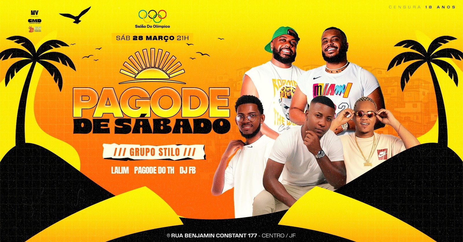 PAGODE DE SÁBADO - Juiz de Fora, MG