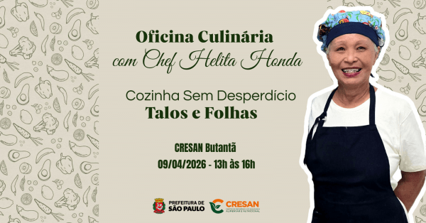 Imagem do evento Oficina Culinária: Cozinha sem Desperdício