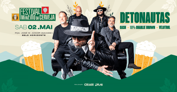 Imagem do evento FESTIVAL MINEIRO DA CERVEJA - DETONAUTAS