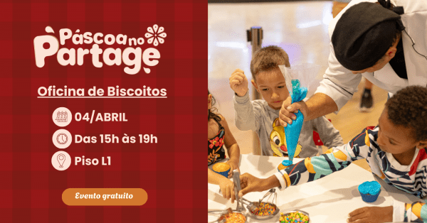 Imagem do evento Oficina de Biscoitos de Páscoa