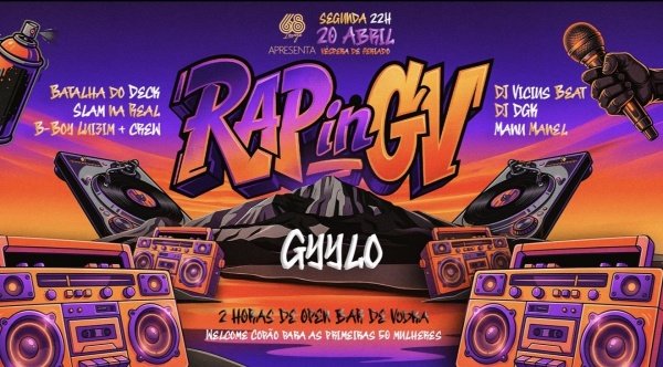 Imagem do evento Rap in GV
