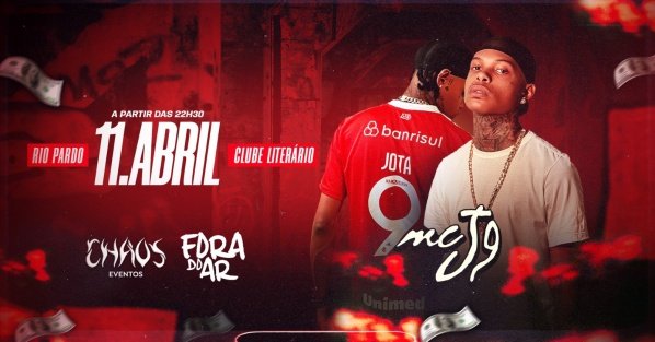 Imagem do evento MC J9 em RIO PARDO - CHAOS x FORA DO AR