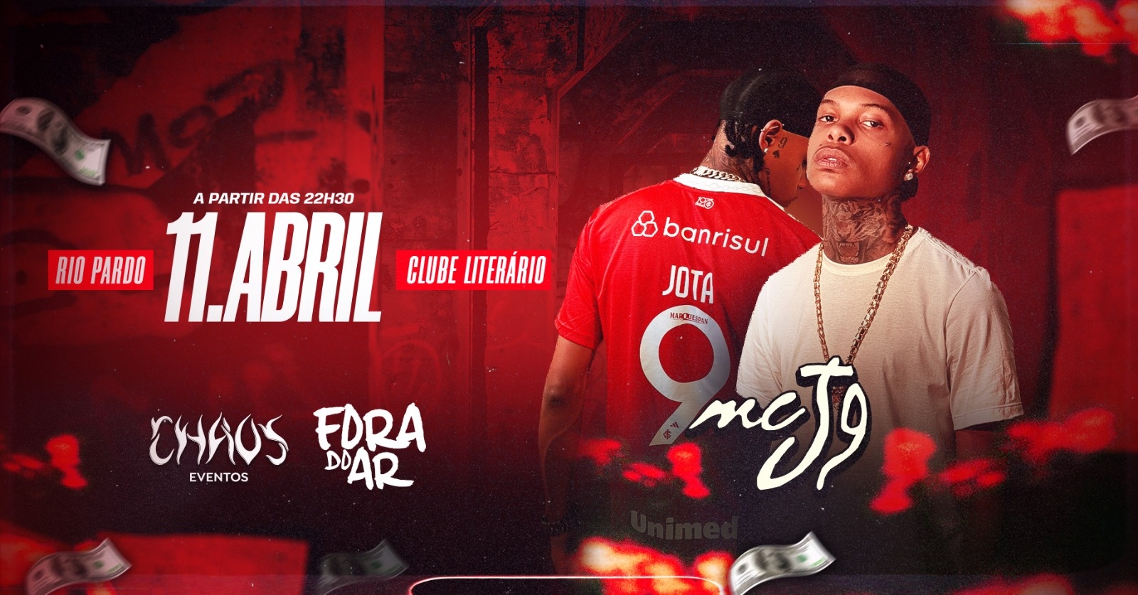 MC J9 em RIO PARDO - CHAOS x FORA DO AR - Rio Pardo, RS