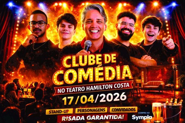 Imagem do evento Clube de Comédia no Teatro Hamilton Costa