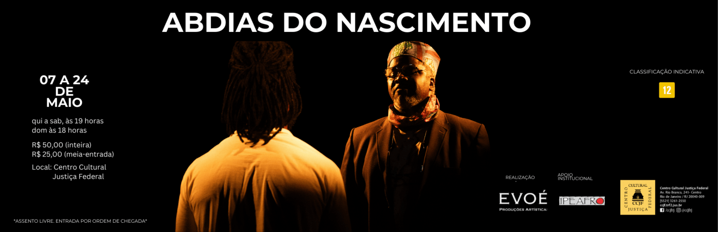 Espetáculo Abdias do Nascimento
