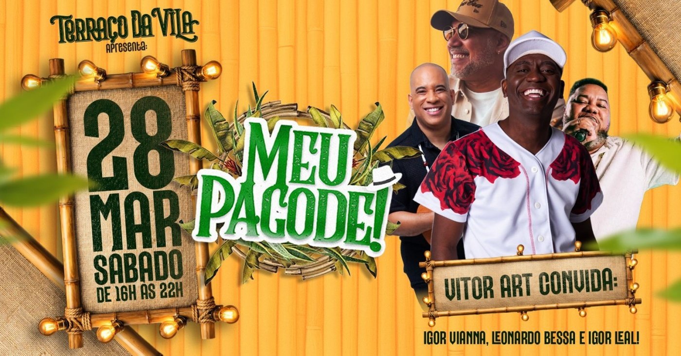 MEU PAGODE NO TERRAÇO DA VILA