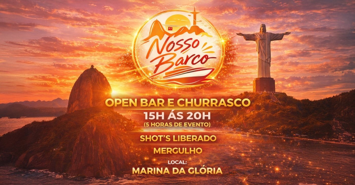 NOSSO BARCO - 1ª EDIÇÃO - RIO DE JANEIRO - 19.04.26