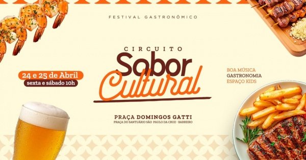 Imagem do evento Circuito Sabor Cultural do Barreiro | Praça Domingos Gatti